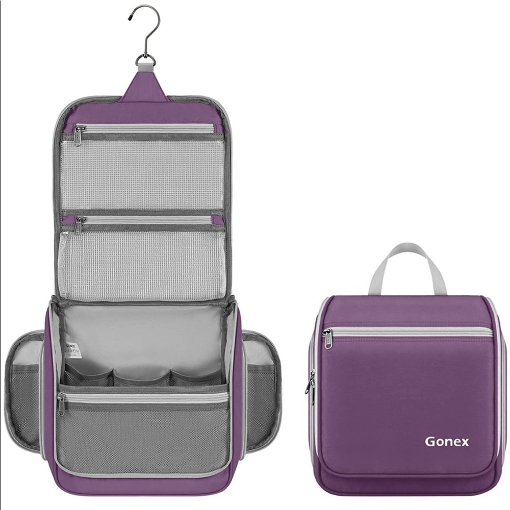 Gray toiletry bag Travel Organizer